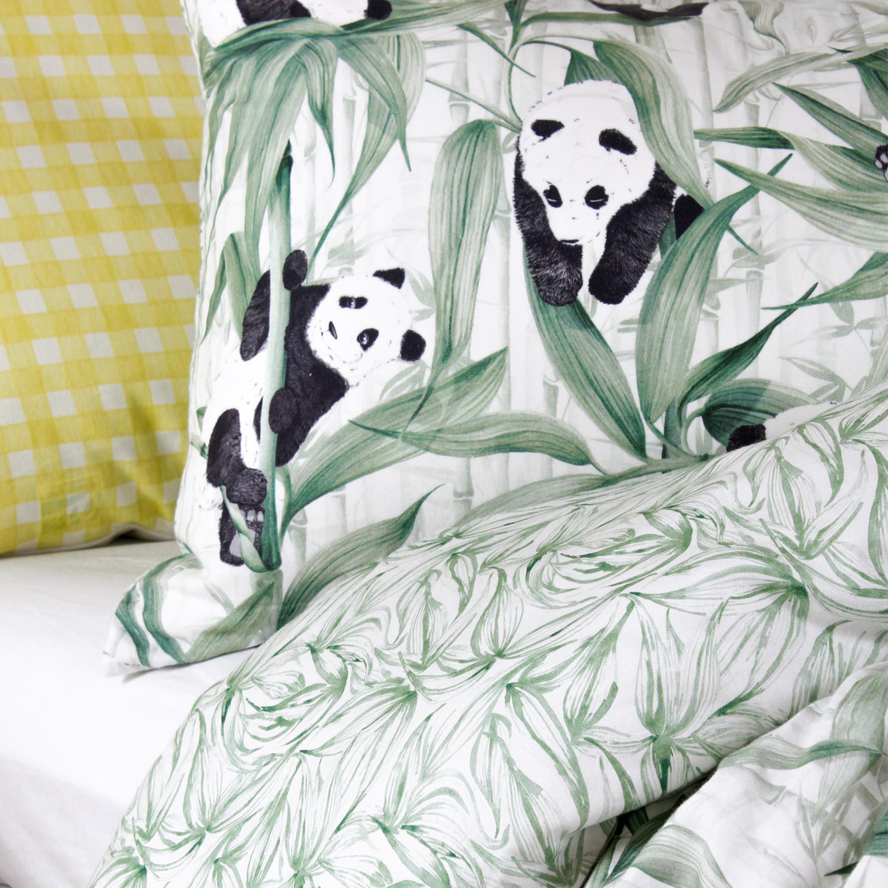 Adairs panda quilt clearance cover